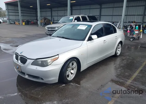 2007 BMW 525I from USA, damaged, VIN WBANE53577CY06922